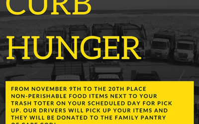 Curb Hunger – November 9th to the 20th