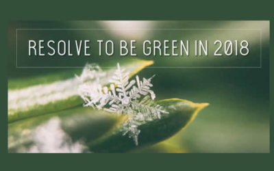 Resolve to be Green in 2018