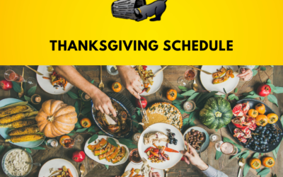 Thanksgiving Schedule 2022